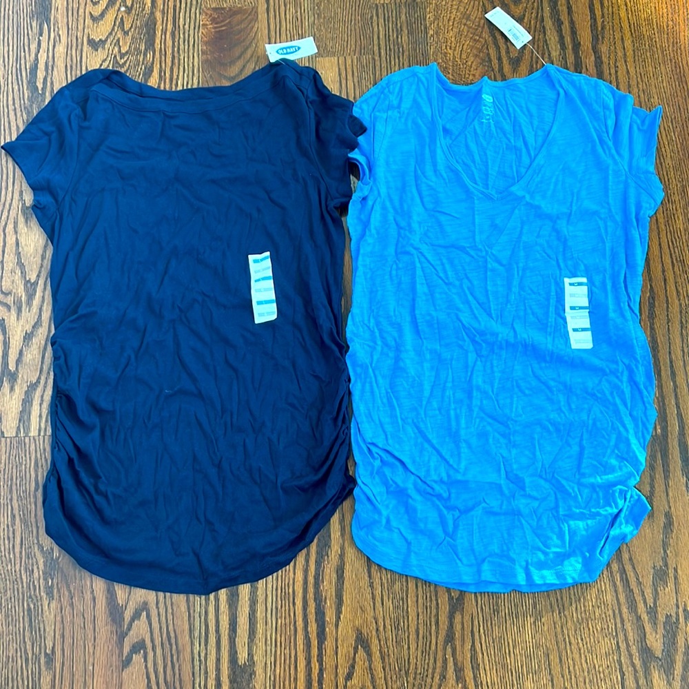 NWT 2 Old Navy Ruched Tees